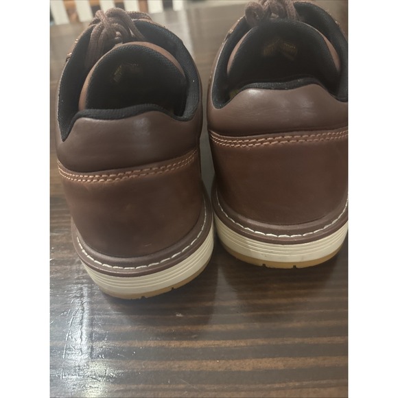 Keen Utility San Jose Oxford Mens Size 10 D Leather Work Shoes Brown Safety Toe main image 6